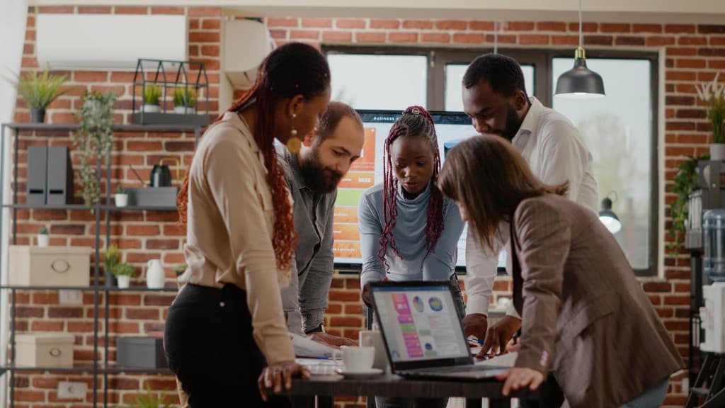 Équipe Talacorp — agence digitale à Kinshasa